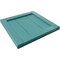 Ekena Millwork 12"W x 12"H True Fit PVC Framed Board-n-Batten Shutters Sample, Pure Turquoise SAMPLE-TFPBFPT - alternate 3